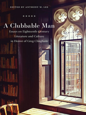 cover image of A Clubbable Man